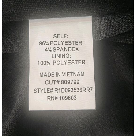 Rabbit Rabbit Rabbit Dress NWOT Size 8 Sheath Stretch 3/4 Sleeve Back Keyhole - Picture 11 of 11